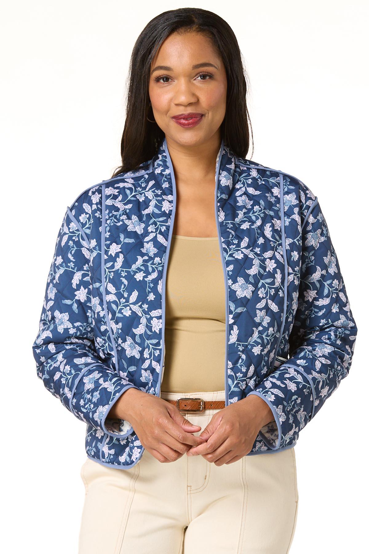 Cato Fashions | Cato Quilted Floral Jacket