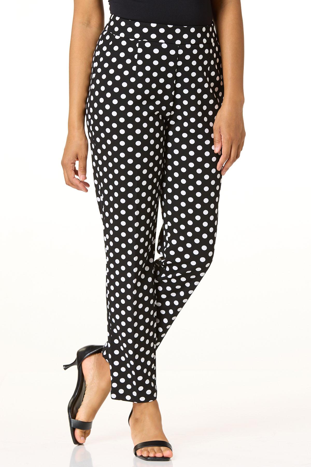 ※専用Cross＆Cloth Polkadotprintstraighpants Cato Fashions | Cato Black White Dot Printed Pants