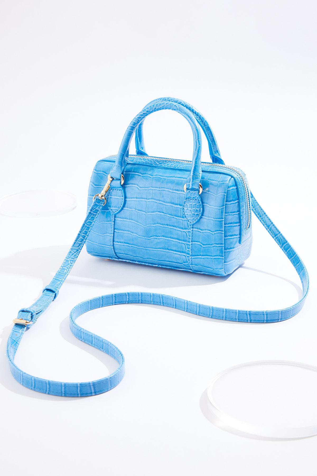Cato Fashions | Cato Blue Faux Leather Mini Satchel