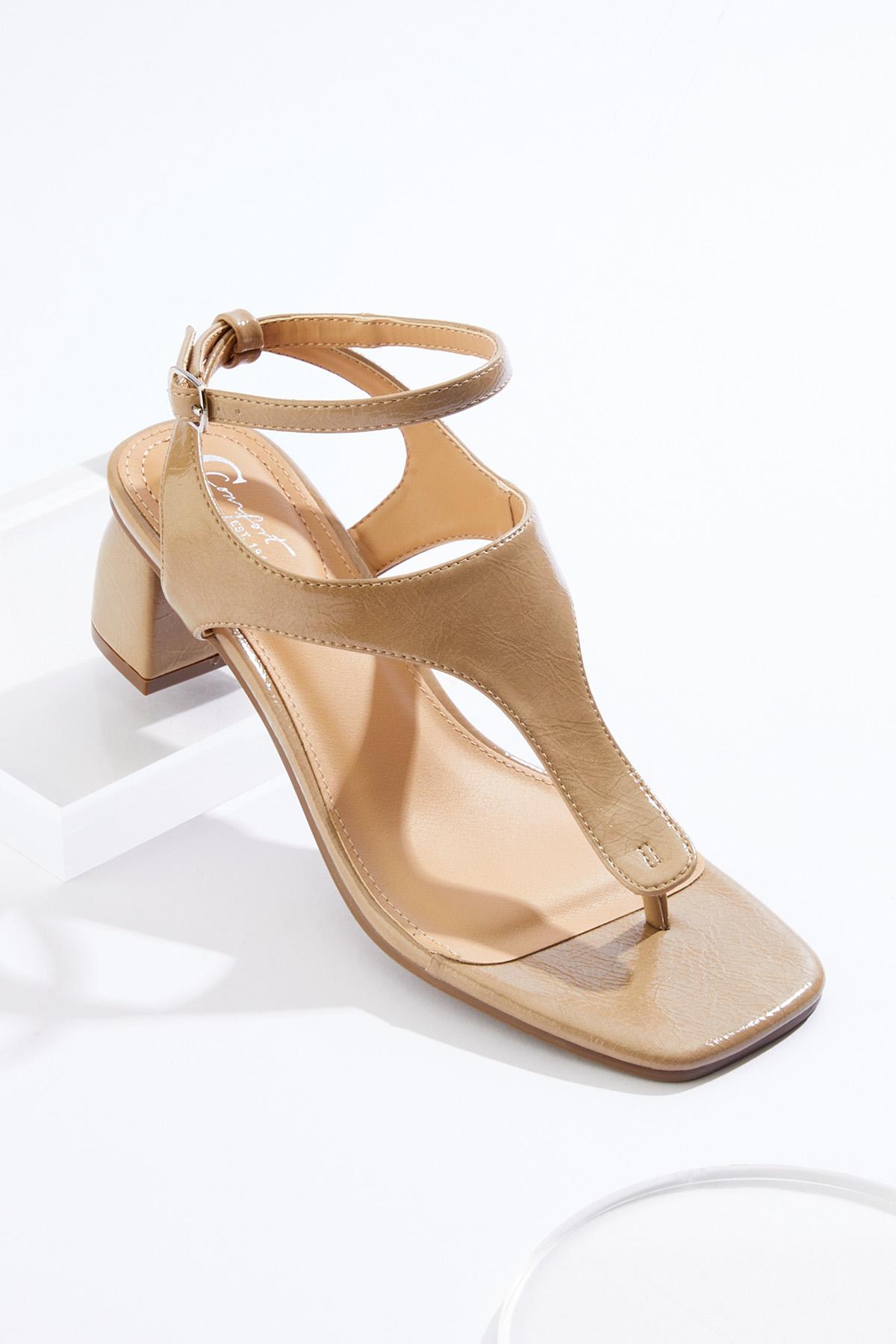 Cato Fashions | Cato Ankle Wrap Thong Sandals