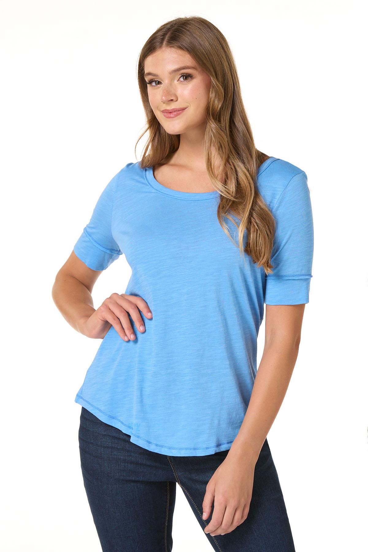 Cato Fashions | Cato Solid Slub Knit Top