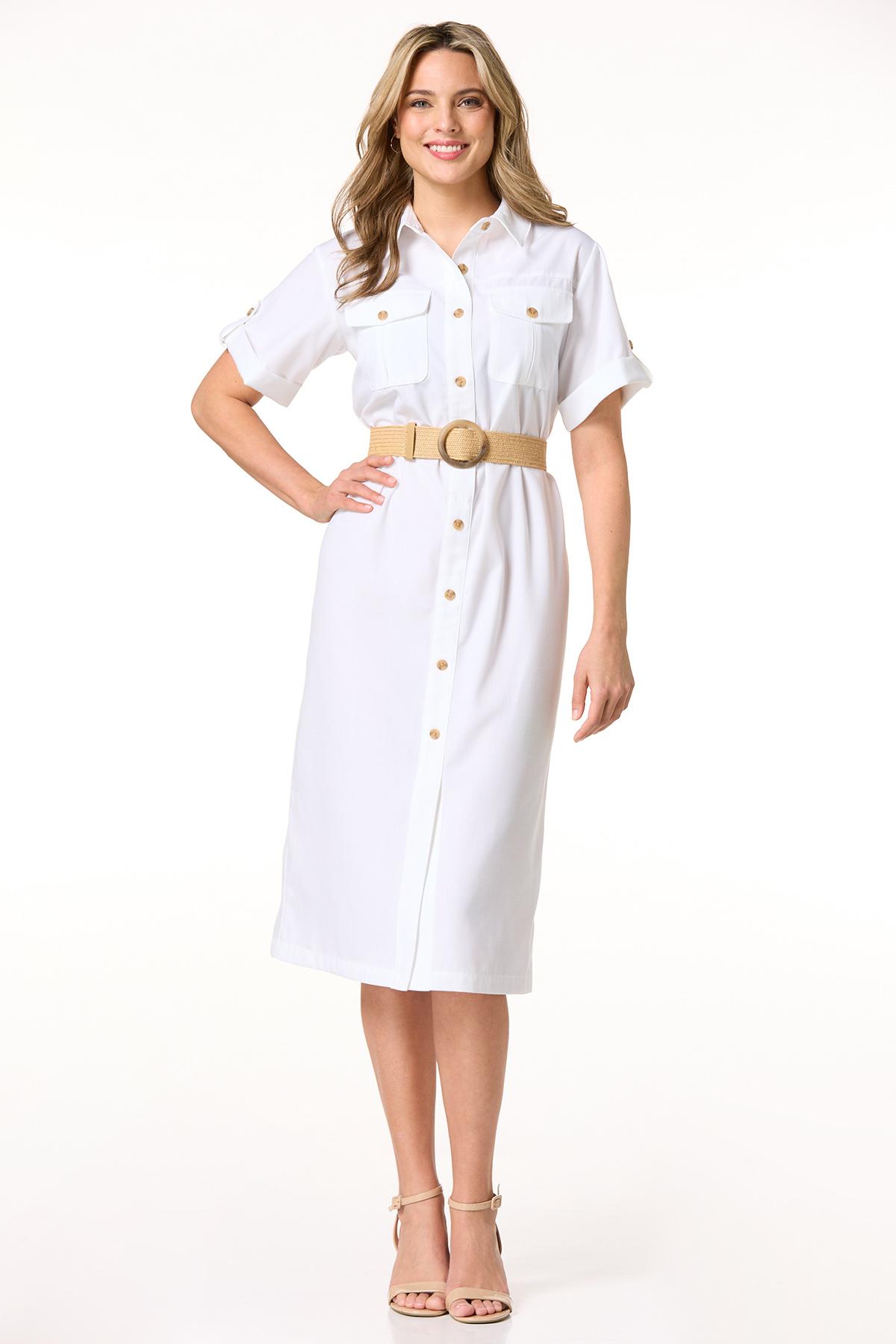 Cato Fashions | Cato Classic Belted Shirt Dress