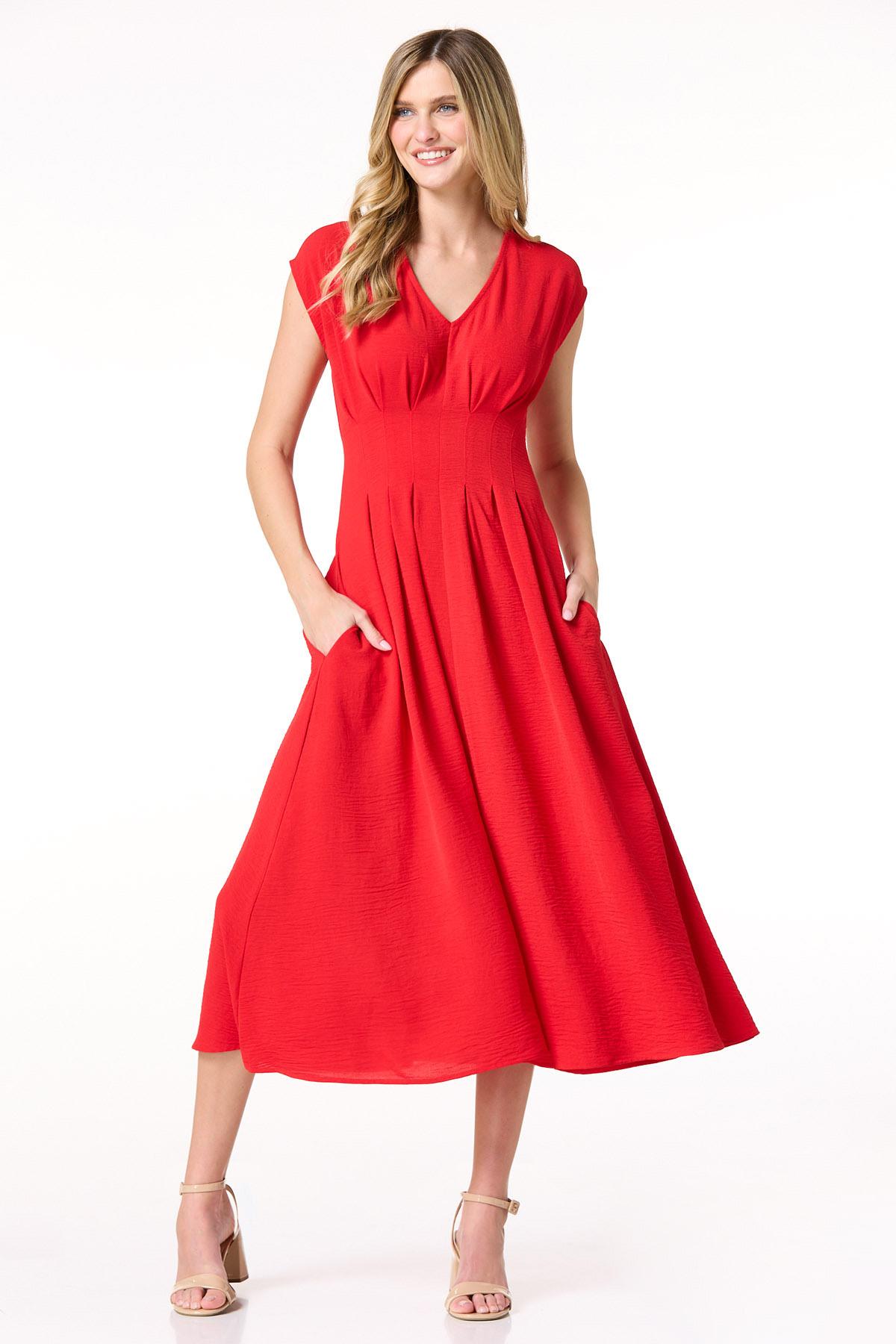 strapless open back dress ASOS DESIGN Lace Insert Pleated Midi Dress With Embroidery In Navy main image 0