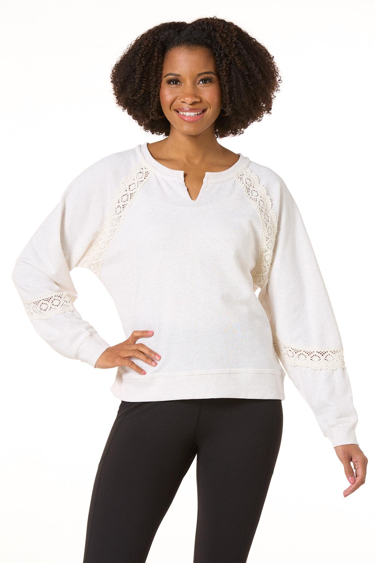トップス Salsation Oversize French Terry Top French Terry Oversized Top – LATTELOVE Co.