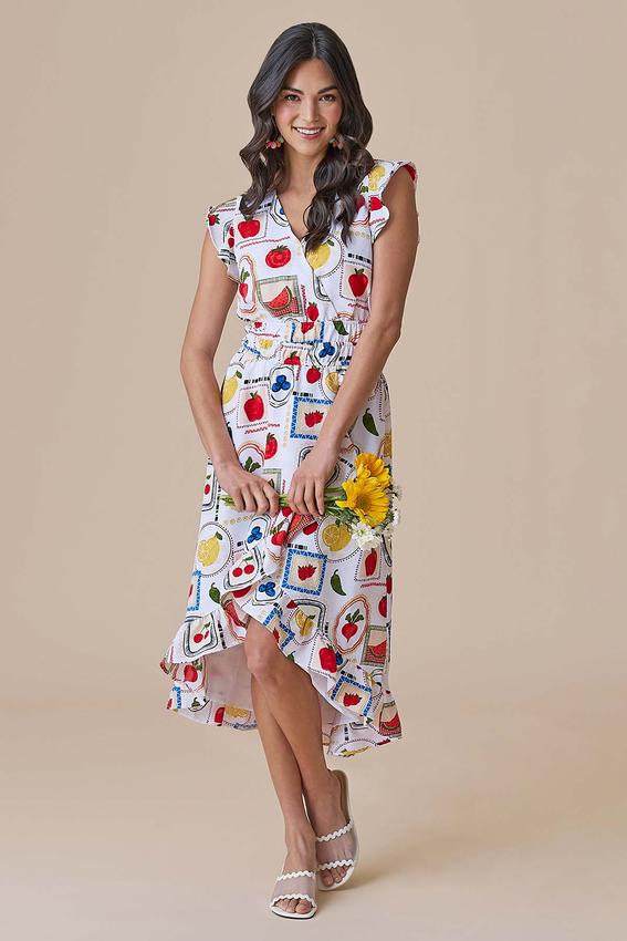 Cato Fashions | Cato Flowy Fruit Market Dress