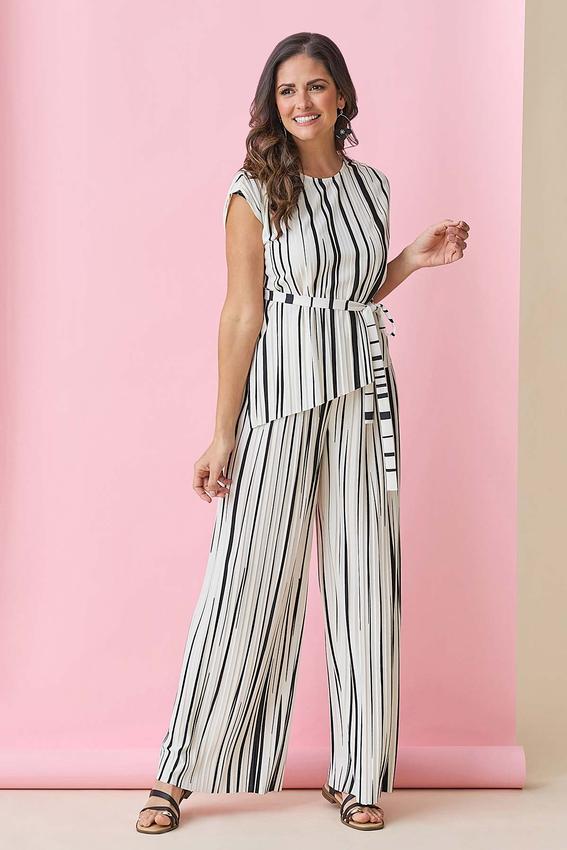  Cato Fashions | Cato Pleated Stripe Pants