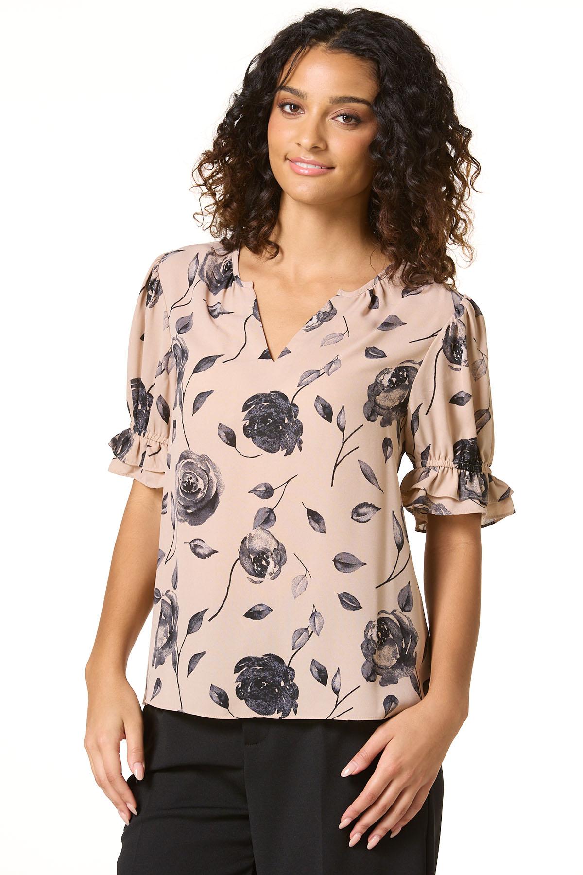 トップス rose Frankies Bikinis Rose Boatneck Long Sleeve Top | Urban Outfitters