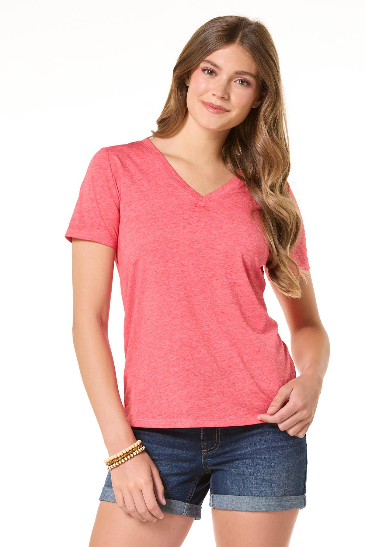 Cato Fashions | Cato Solid Faded Wash Tee