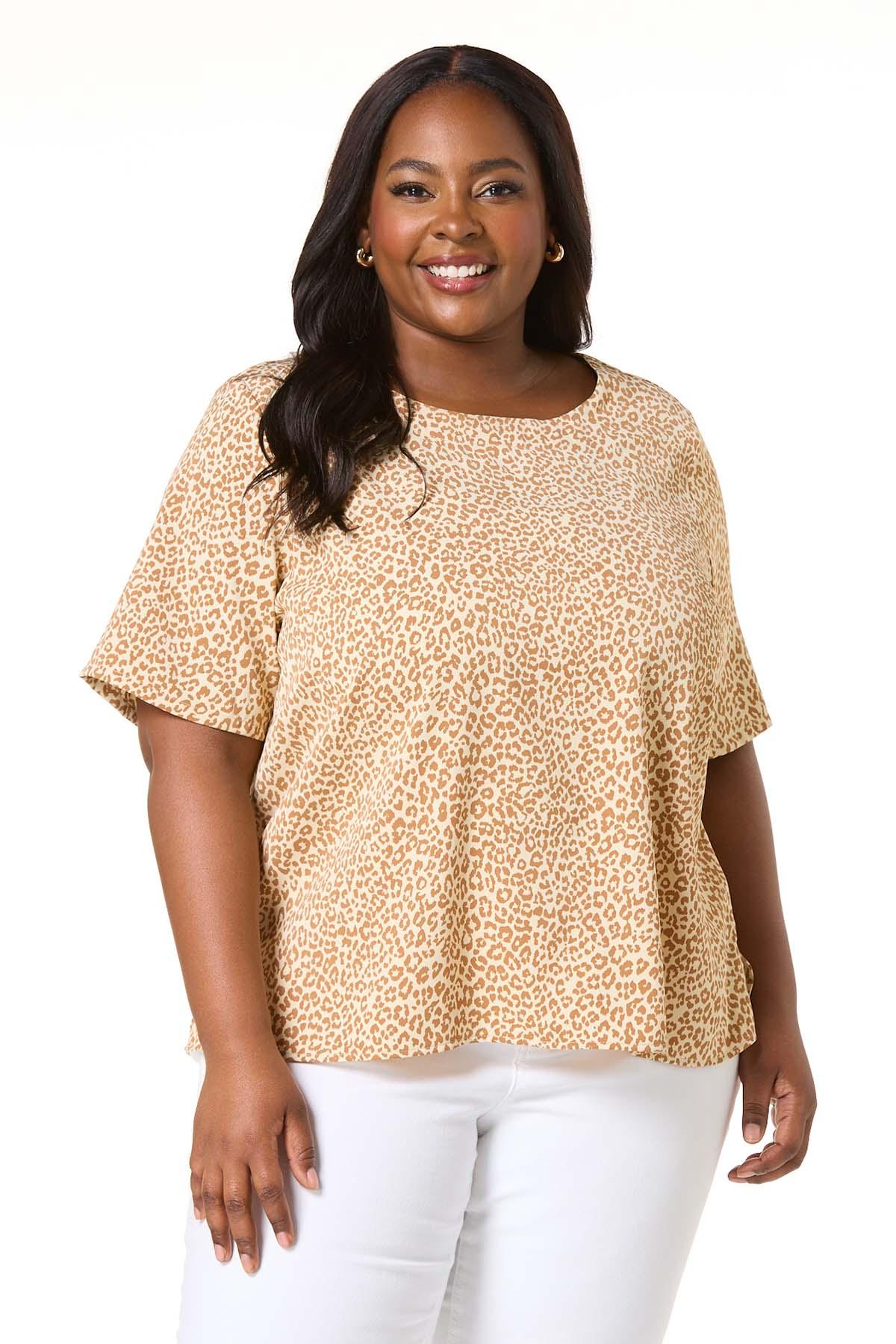 Cato Fashions | Cato Plus Size Leopard Top