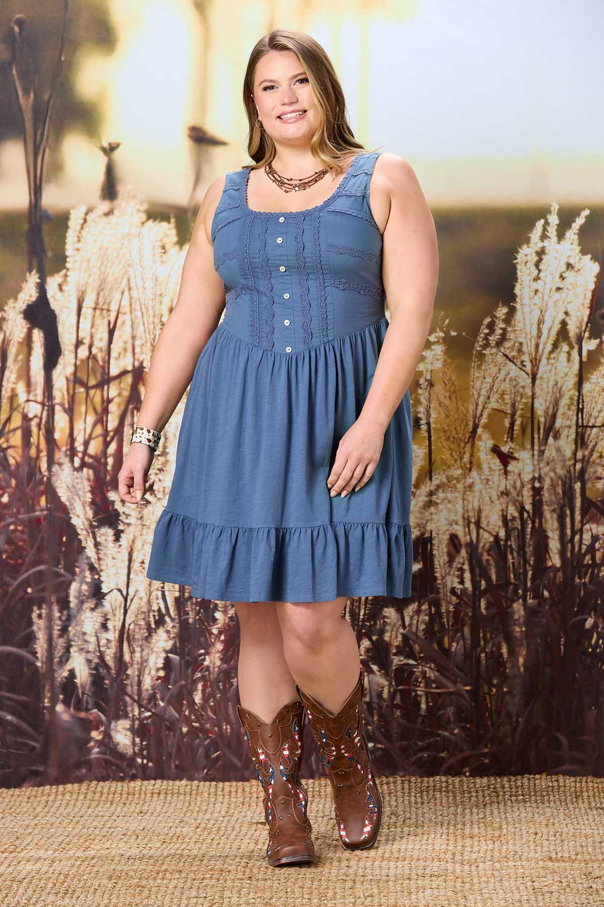 sachin and babi light blue dress Cocktail & Party Plus Size Clothing For Women