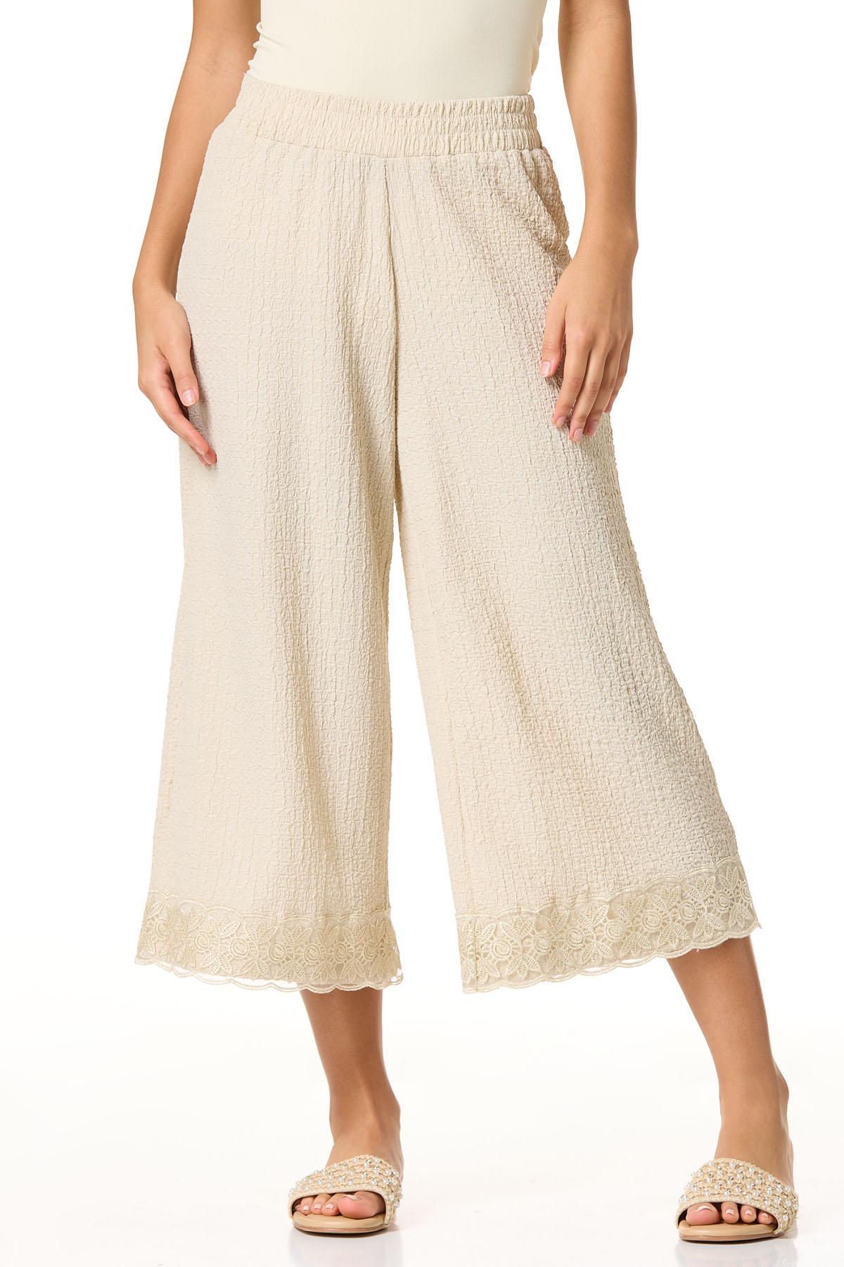 slim fit dress slacks Cato Navy Linen Pants | 3 Lengths main image 1