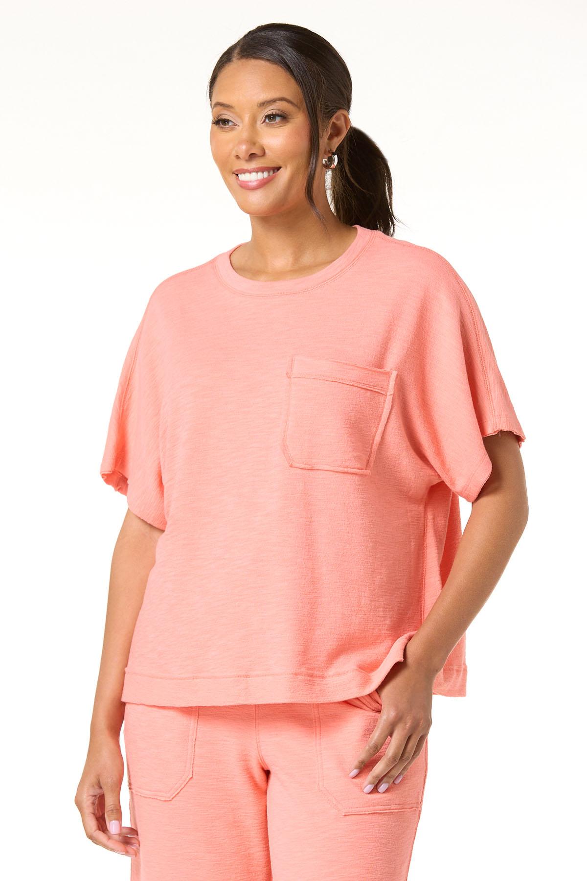 トップス RT-5058923504 Cato Fashions | Cato Textured Pocket Front Top