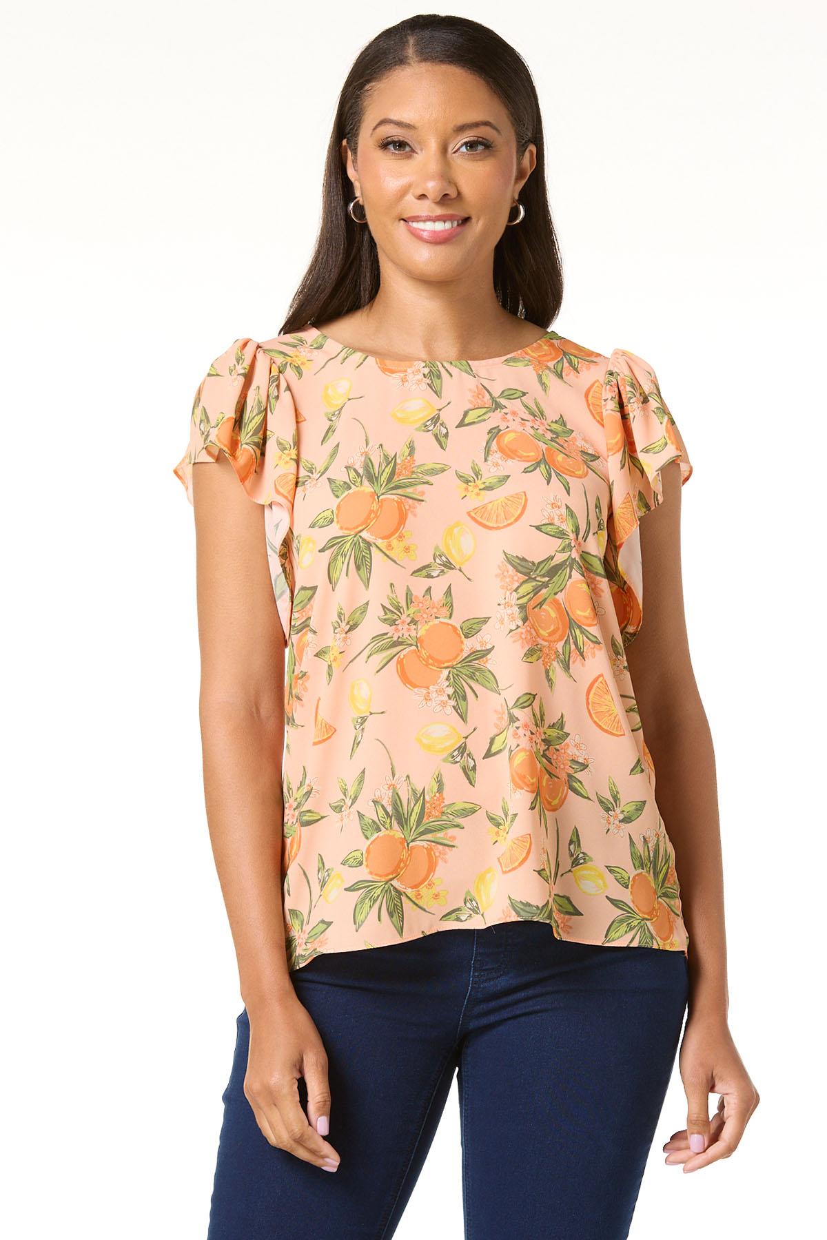Cato Fashions | Cato Citrus Summer Top