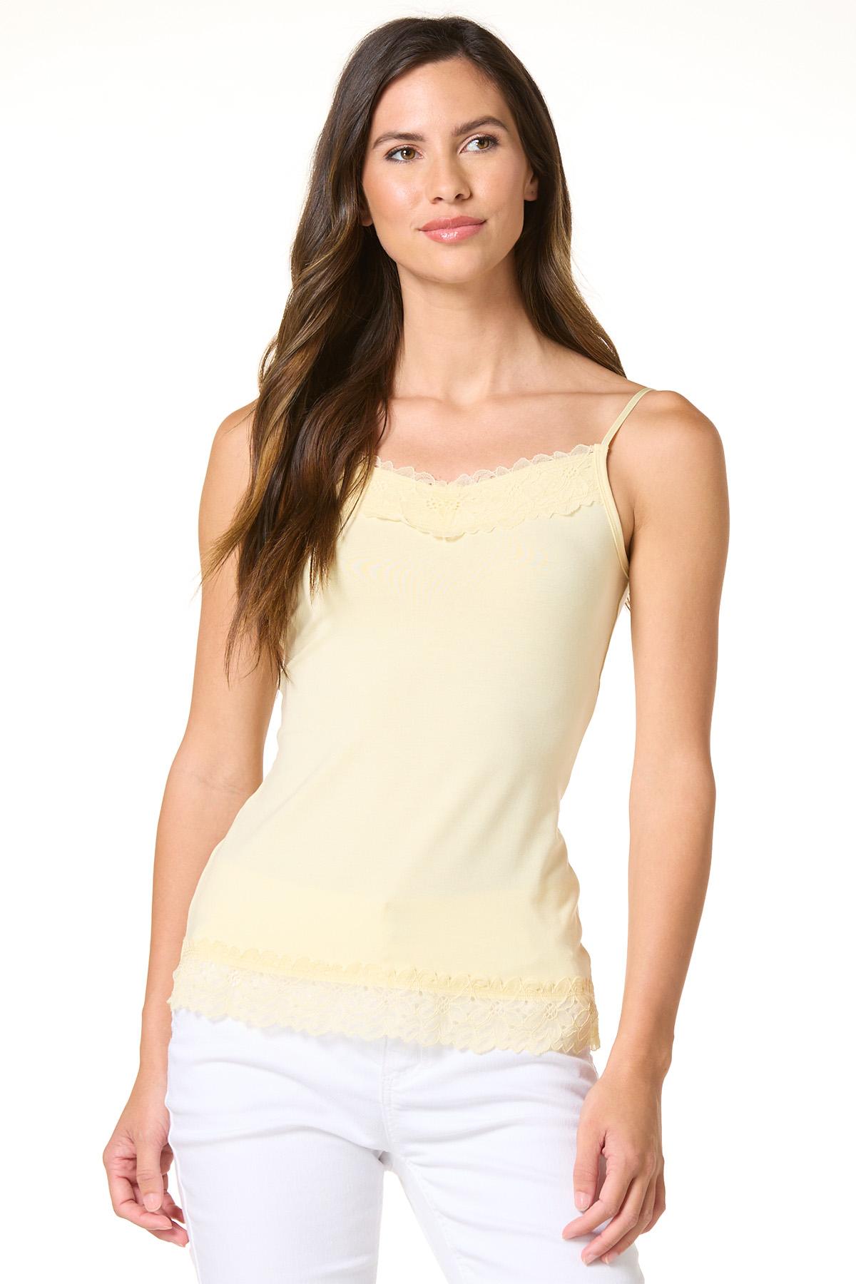 Cato Fashions | Cato Solid Lace Cami