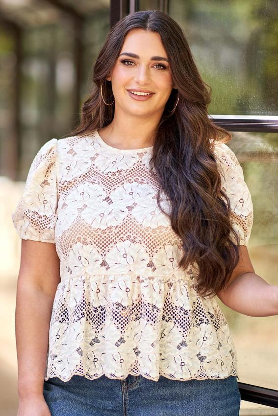plus size lace peplum dress Plus Size Peplum & Lace Little Black Dress