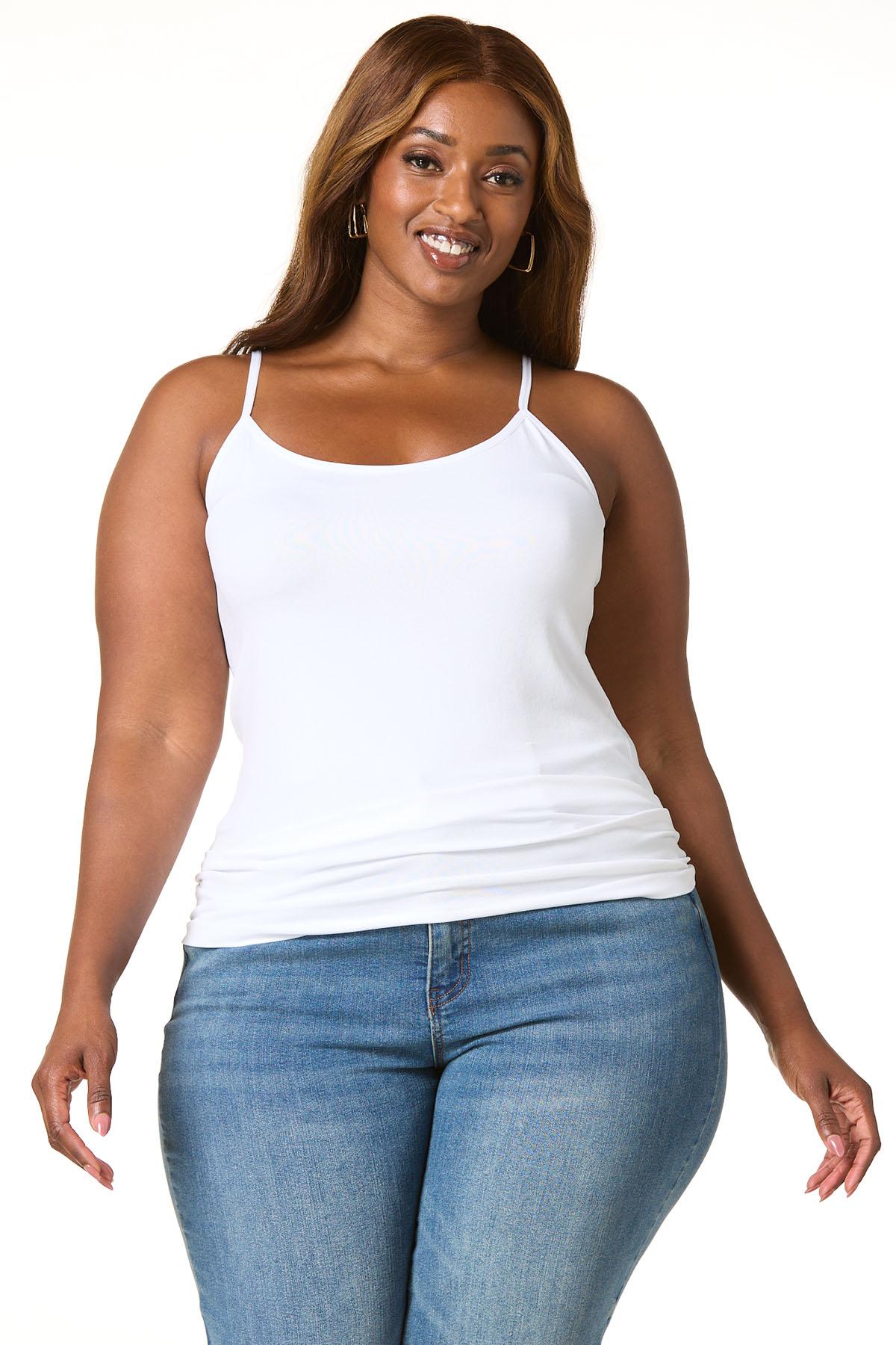 Camisole Tops Plus Size White Satin Camisole Camisole White Tank