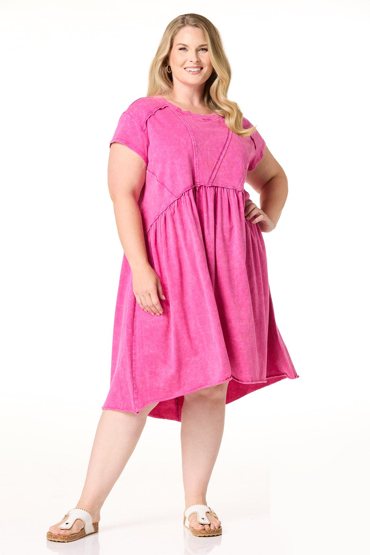 jersey dress 90s plus size Plus Size - Super Soft Jersey V-Neck Maxi Dress