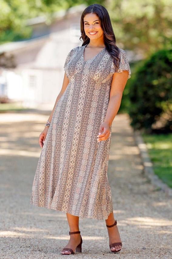creme dress Slim Crème Evening Dress| Evening Dresses XXL / / Satin and be the center sleeve_Cap Sleeves Khaki Beaded Embellished Woven Style:D1085250