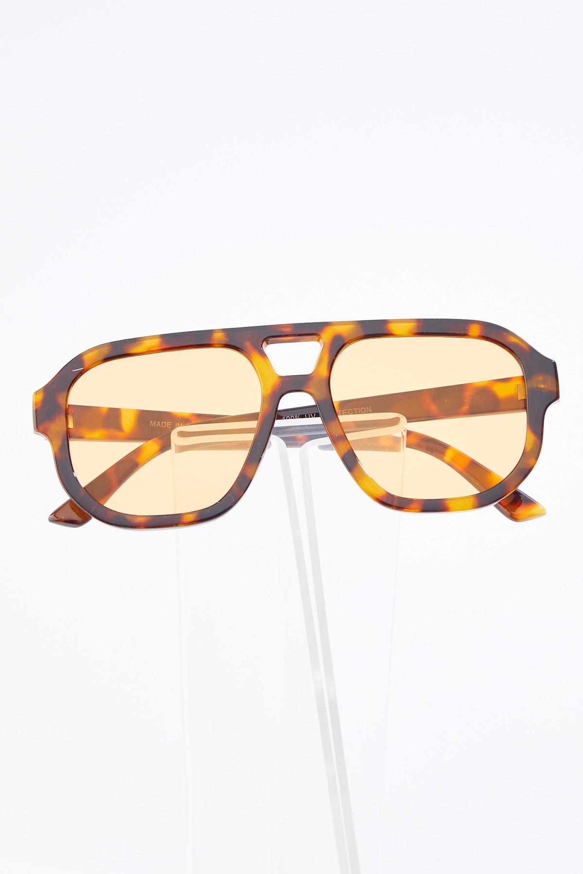 Bibiy. ボーダートップス carla hyeon girlish クラネ Cato Fashions | Cato Clear Lens Tortoiseshell Aviator Sunglasses