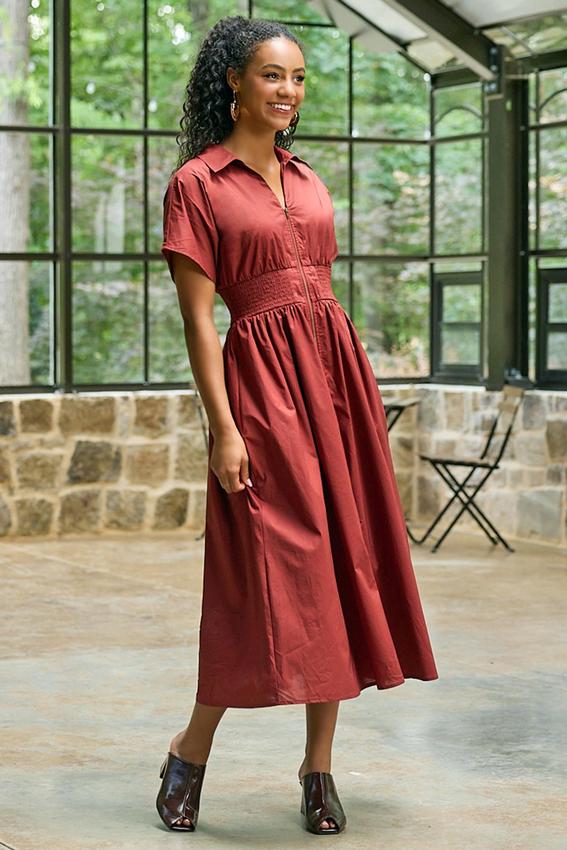 affordable a line dresses Women's Under $50 Color:Flamingo Avoid washing with rough NORAFATEHI Talk about understanding the