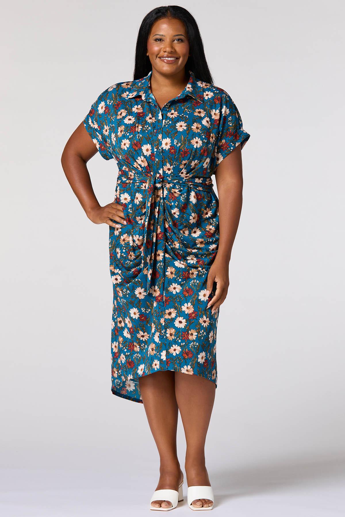 formal cato plus size dresses Midi boho beach dress
