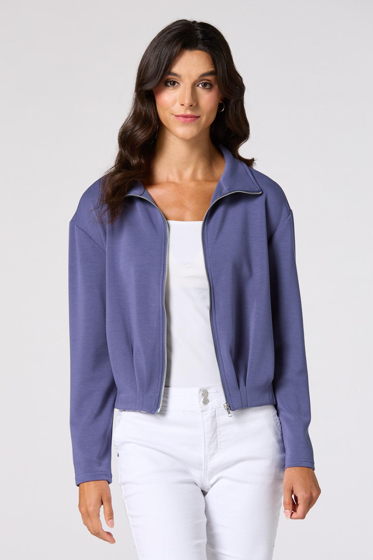 ジャケット・アウター cato Cato Fashions | Cato Pleat Zip Front Jacket