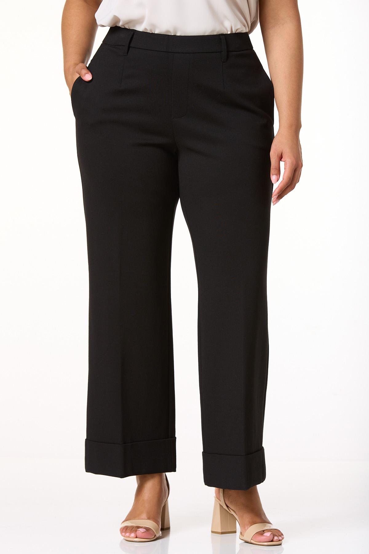 plus size ladies dress pants Cato Fashions 2% spandex