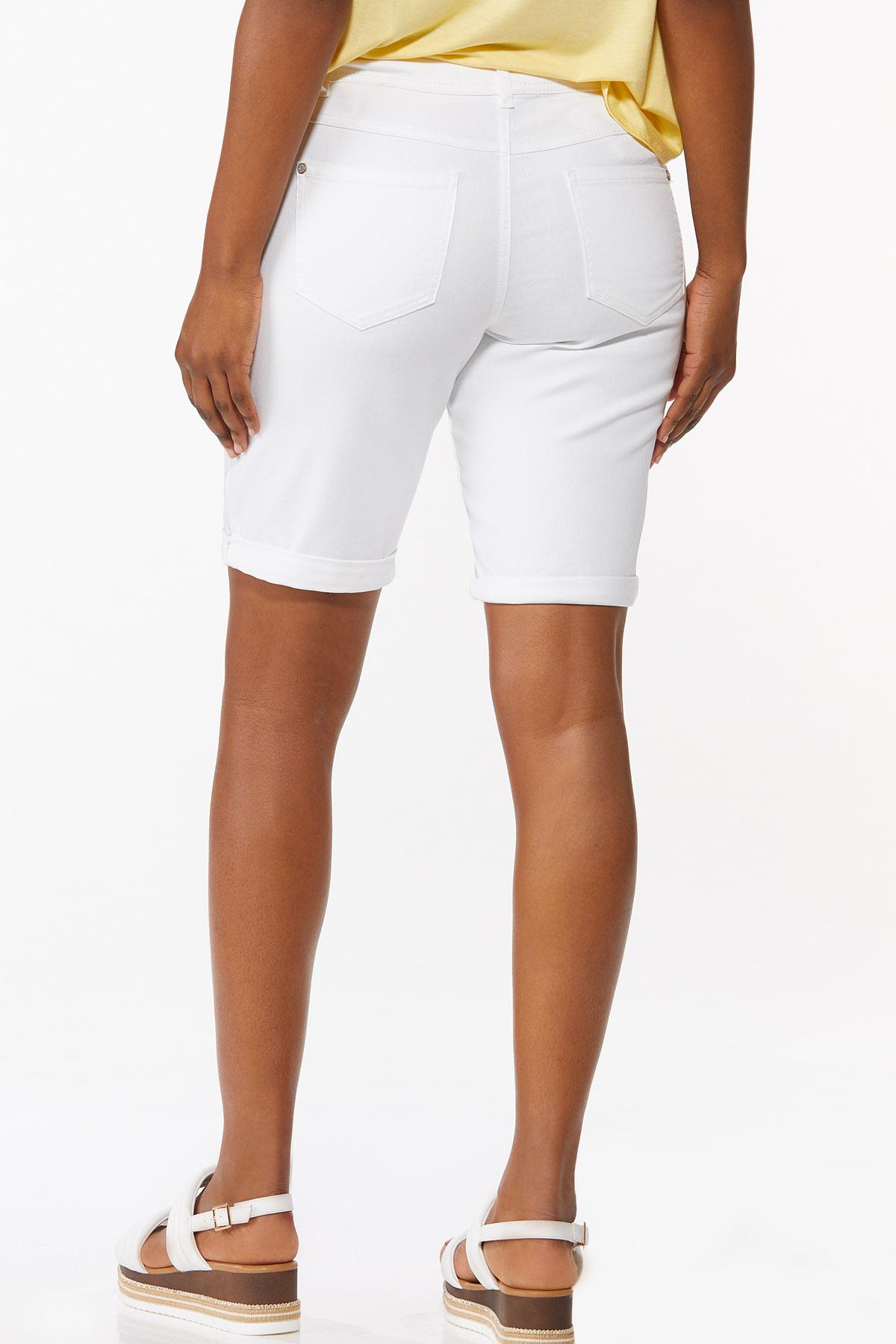 White Denim Shorts (Item #44884544)