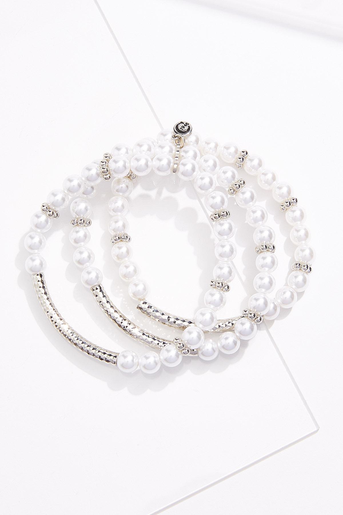 Pearl Stretch Bracelet  (Item #45041519)