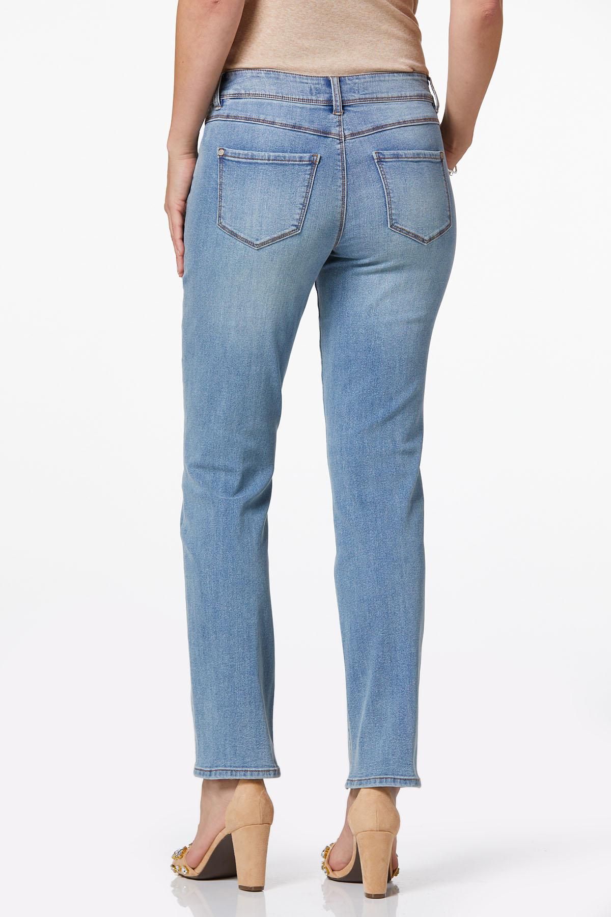 Cato Fashions  Cato Mid Rise Straight Jeans