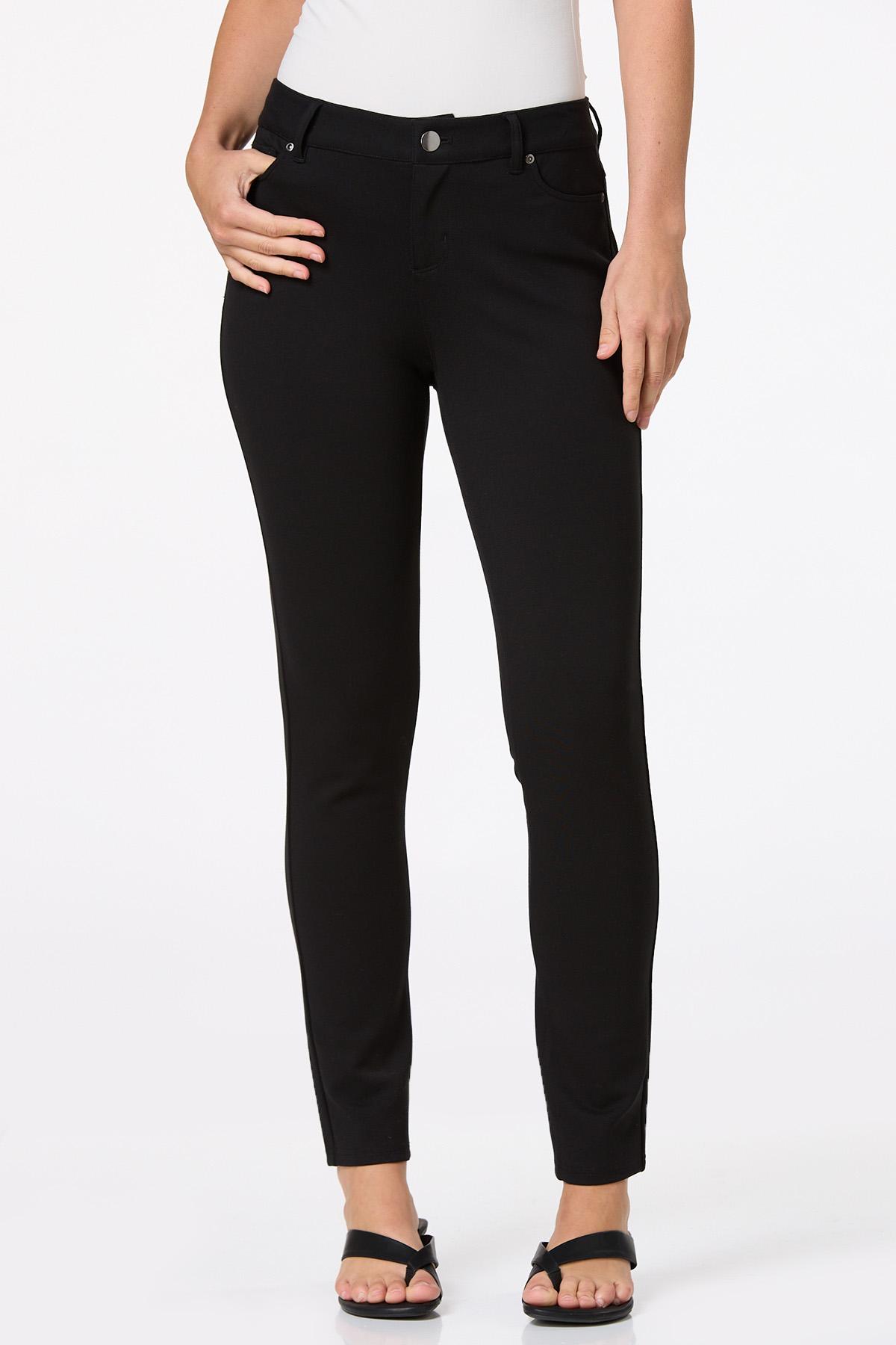 【新品】CARORIE LIGHT PONTE TAPERED PANTS[L] Buy Light Weight Ponte Tapered Pants in Black Online | NATORI