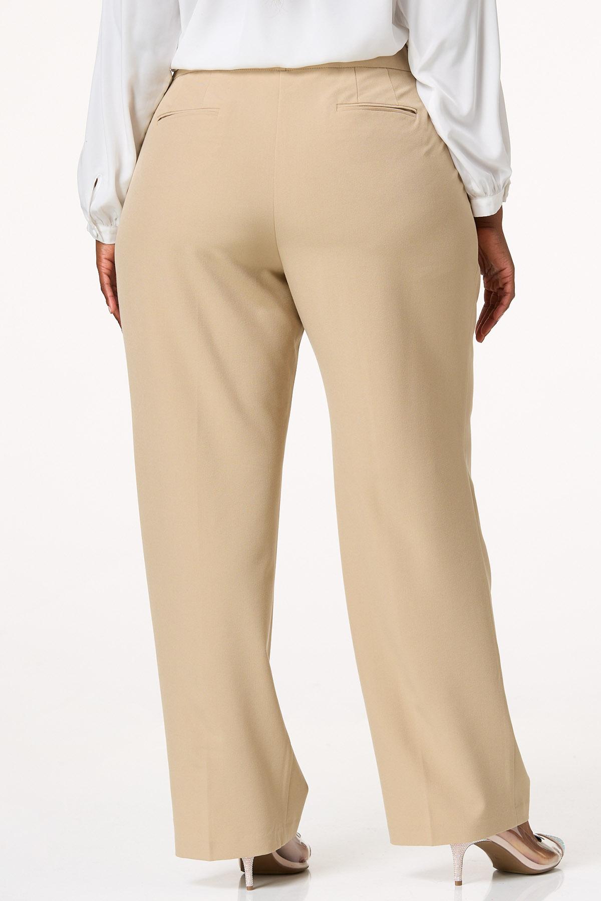 Cato Fashions Cato Plus Petite Curvy Trouser Pants