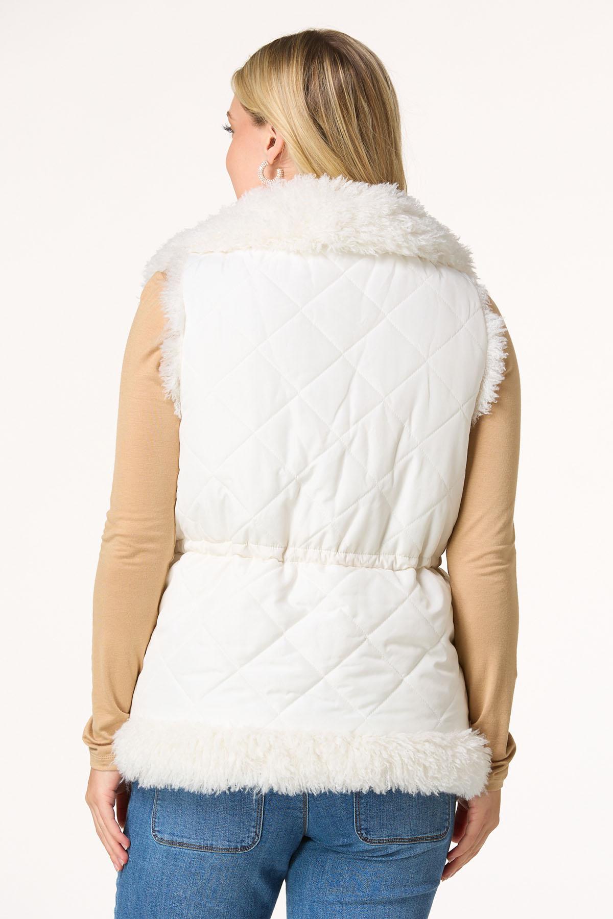 【Ameri】UND REVERSIBLE MOTTLED FUR VEST Ameri（アメリ）の「UND REVERSIBLE MOTTLED FUR VEST（ベスト