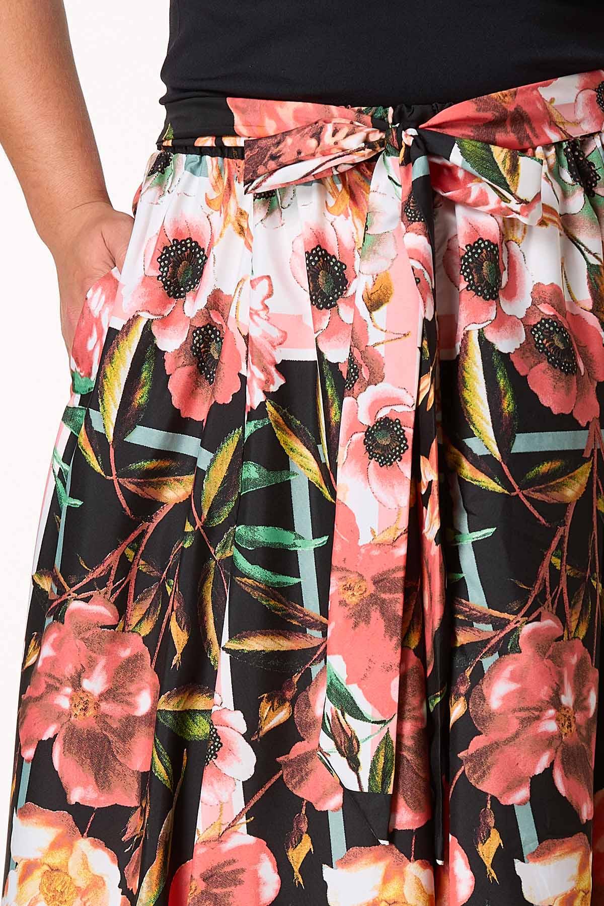  Cato Fashions | Cato Plus Size Romantic Floral Maxi Skirt
