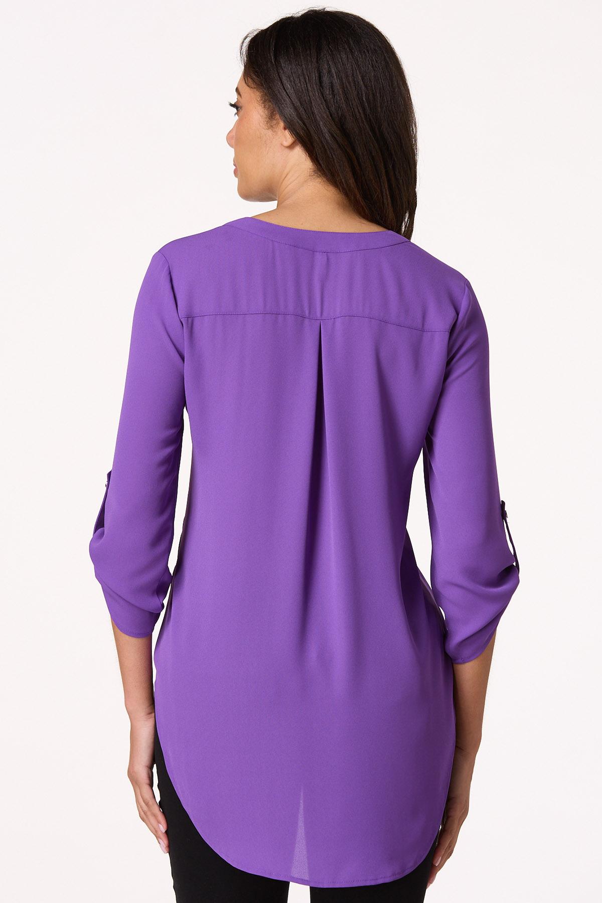 cato です Cato Fashions | Cato Petite Solid Button Down Shirt