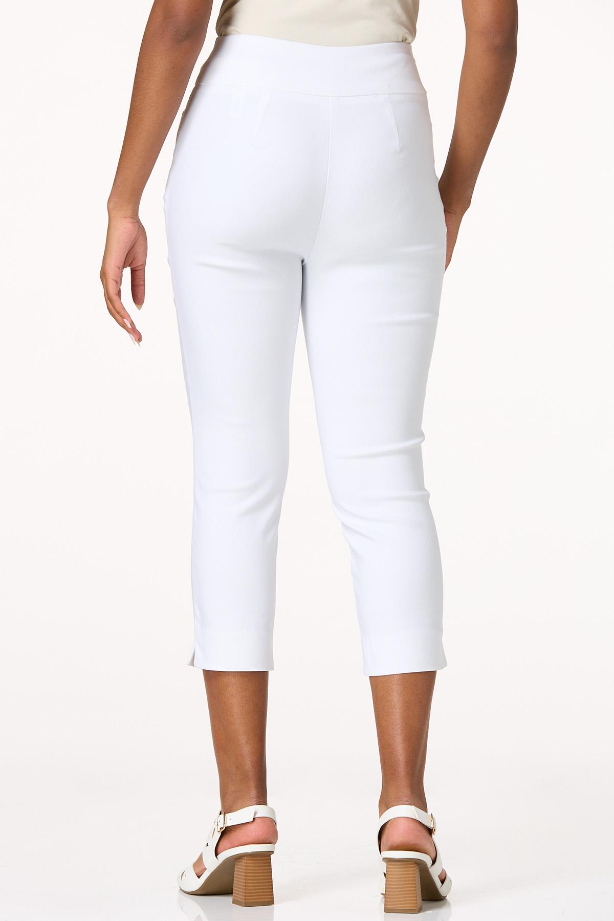  Cato Fashions | Cato Solid Bengaline Cropped Pants