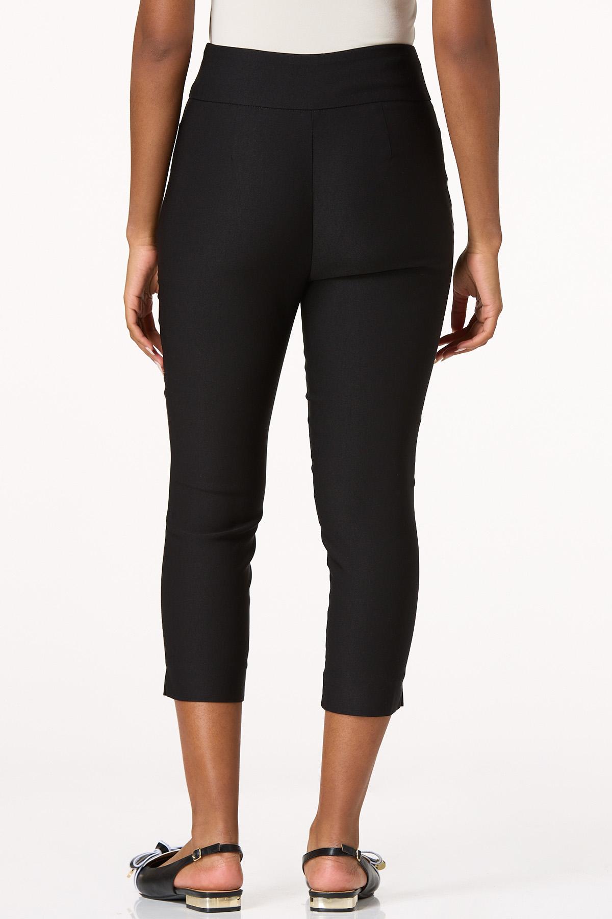 Cato Fashions | Cato Solid Bengaline Cropped Pants