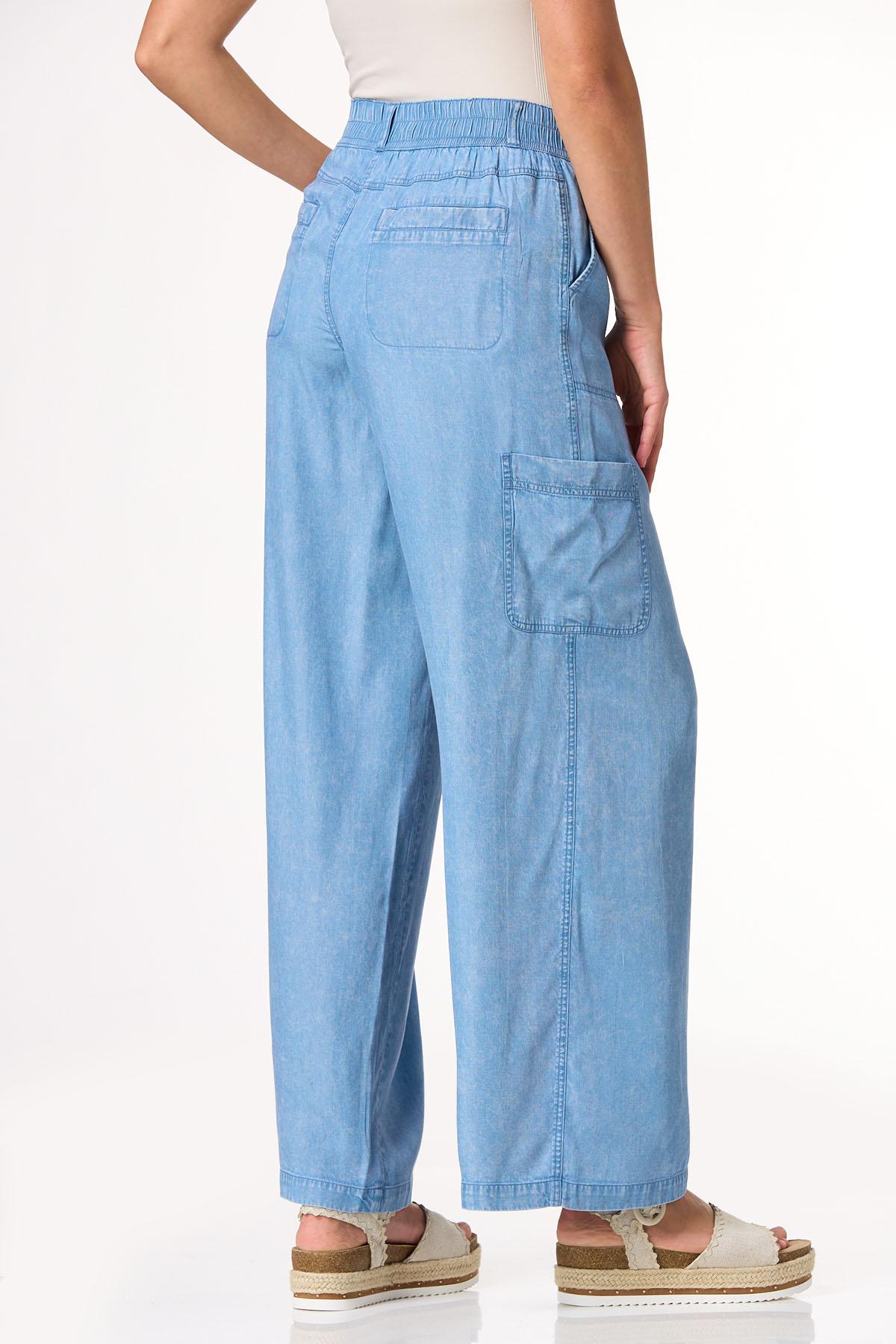  Cato Fashions | Cato Chambray Cargo Pants