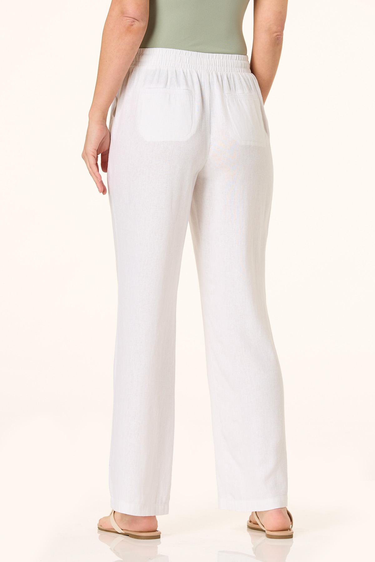  Cato Fashions | Cato Solid Linen Beach Pants