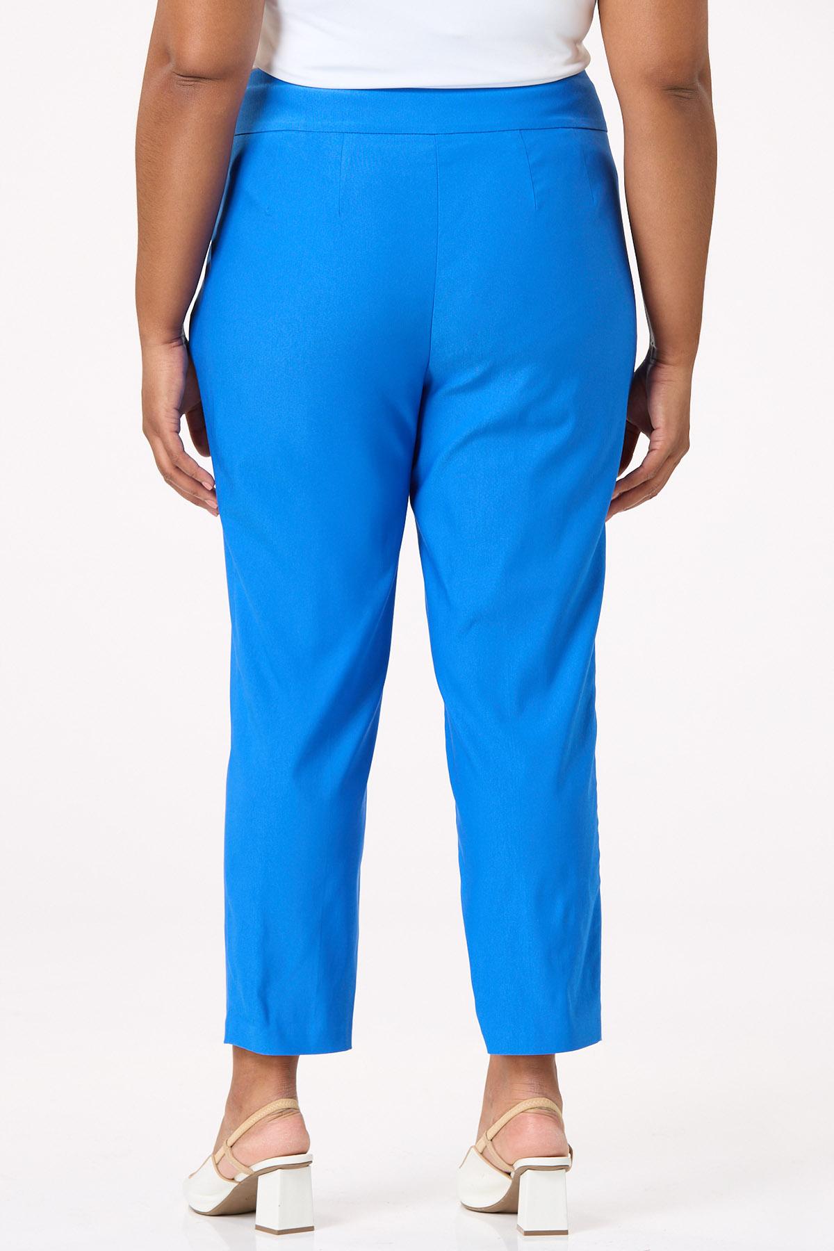  Cato Fashions | Cato Plus Size Solid Bengaline Ankle Pants