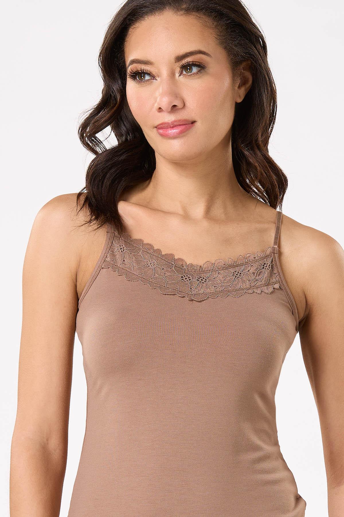 トップス andwang side cut out lace cami Women's Y2k Lace Pleated Camisole V Neck Spaghetti Strap Bow