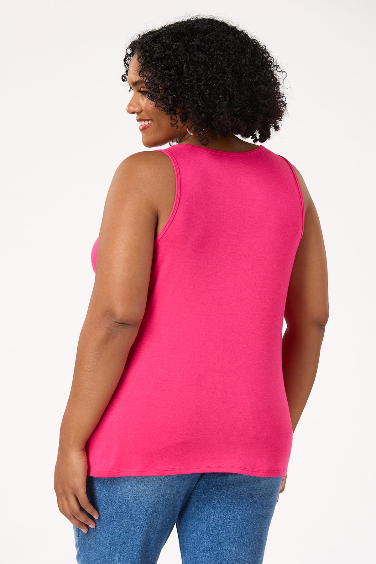  Cato Fashions | Cato Plus Size Essential Solid Tank