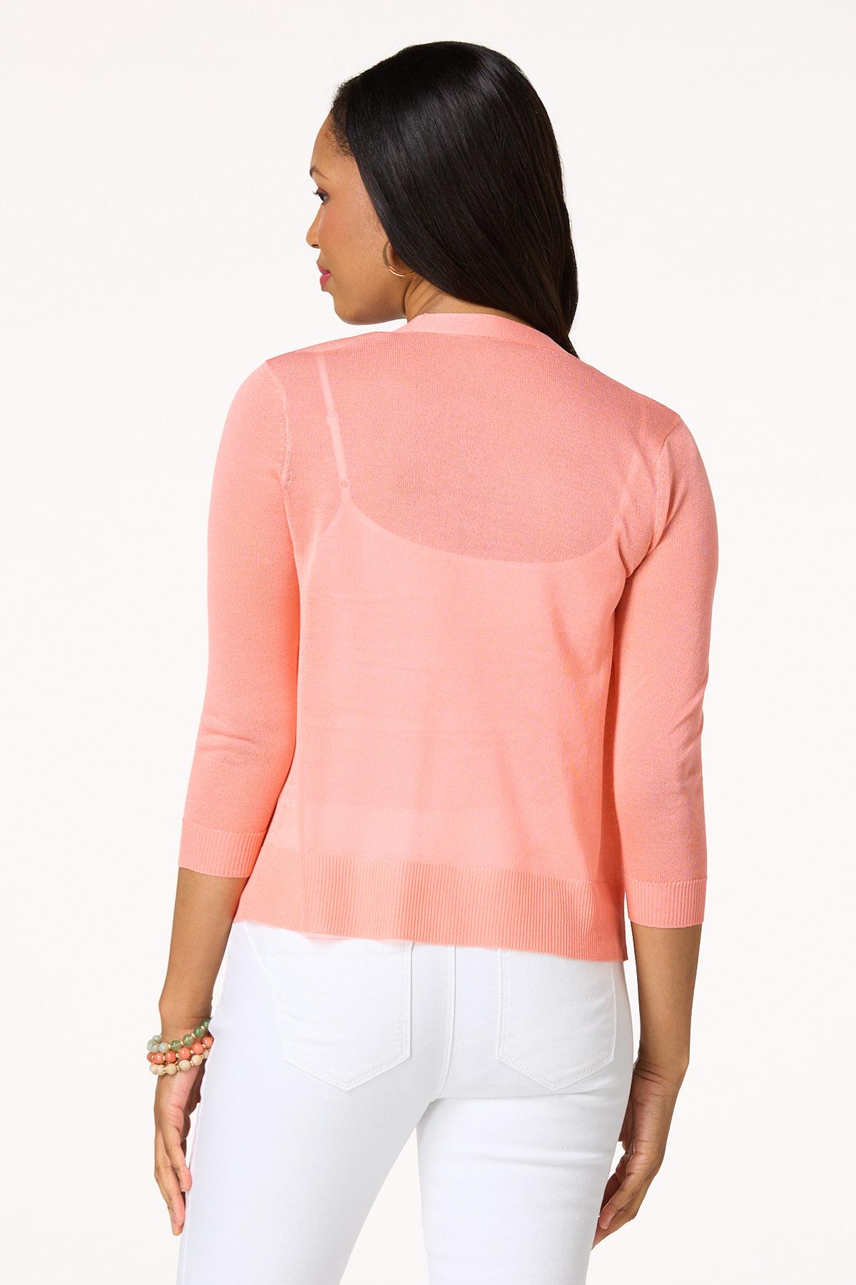 Cato Fashions | Cato Solid Sheer Cardigan