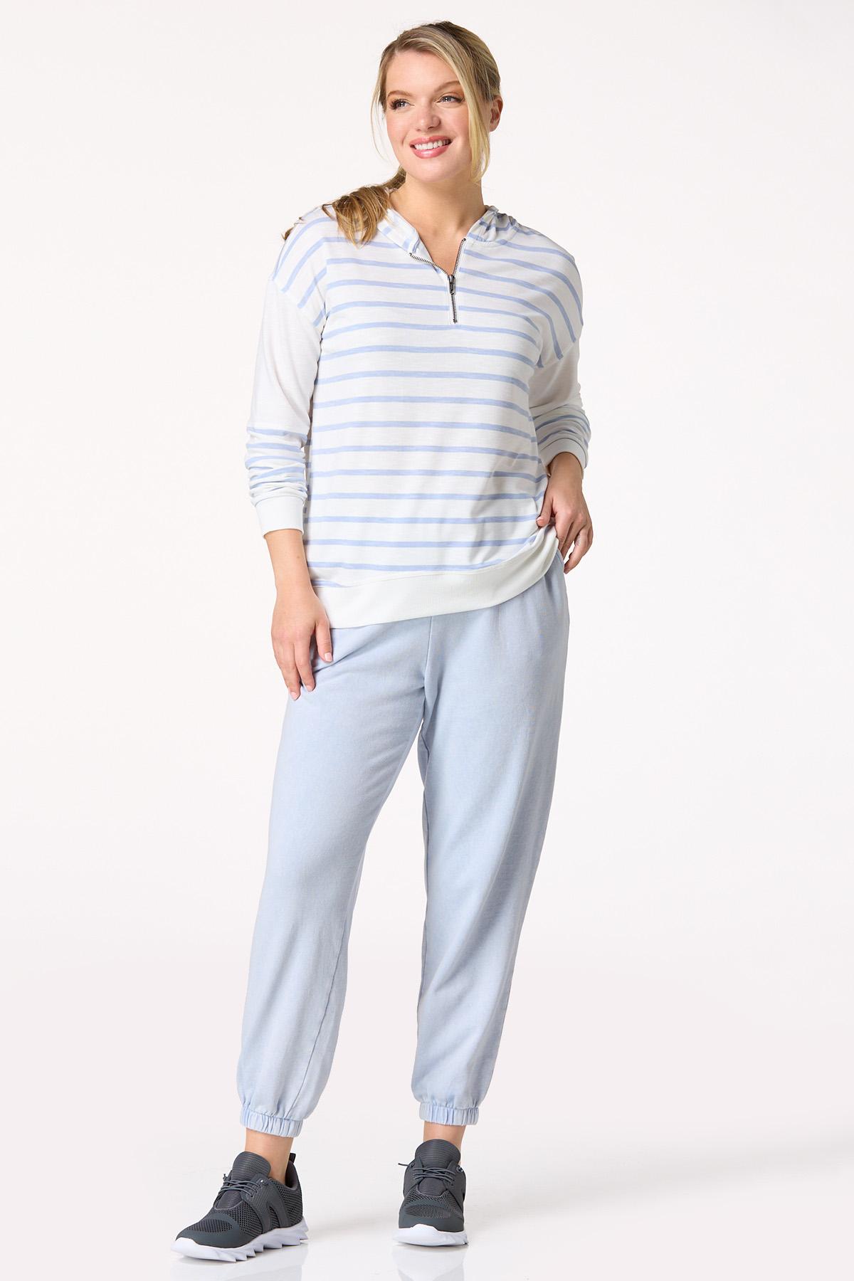 Cato Fashions | Cato Stripe Hooded Top