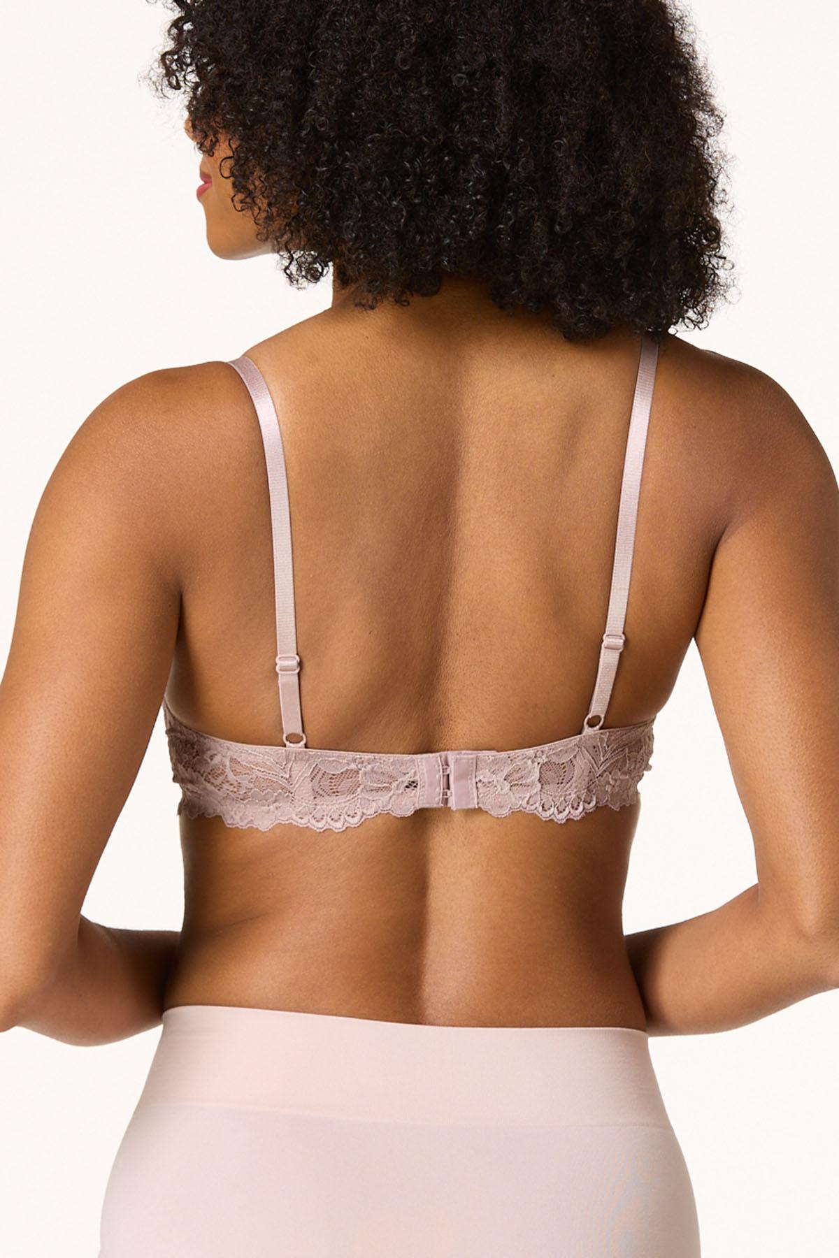  Cato Fashions | Cato Plus Size Ruched Mesh Lace Bra Set