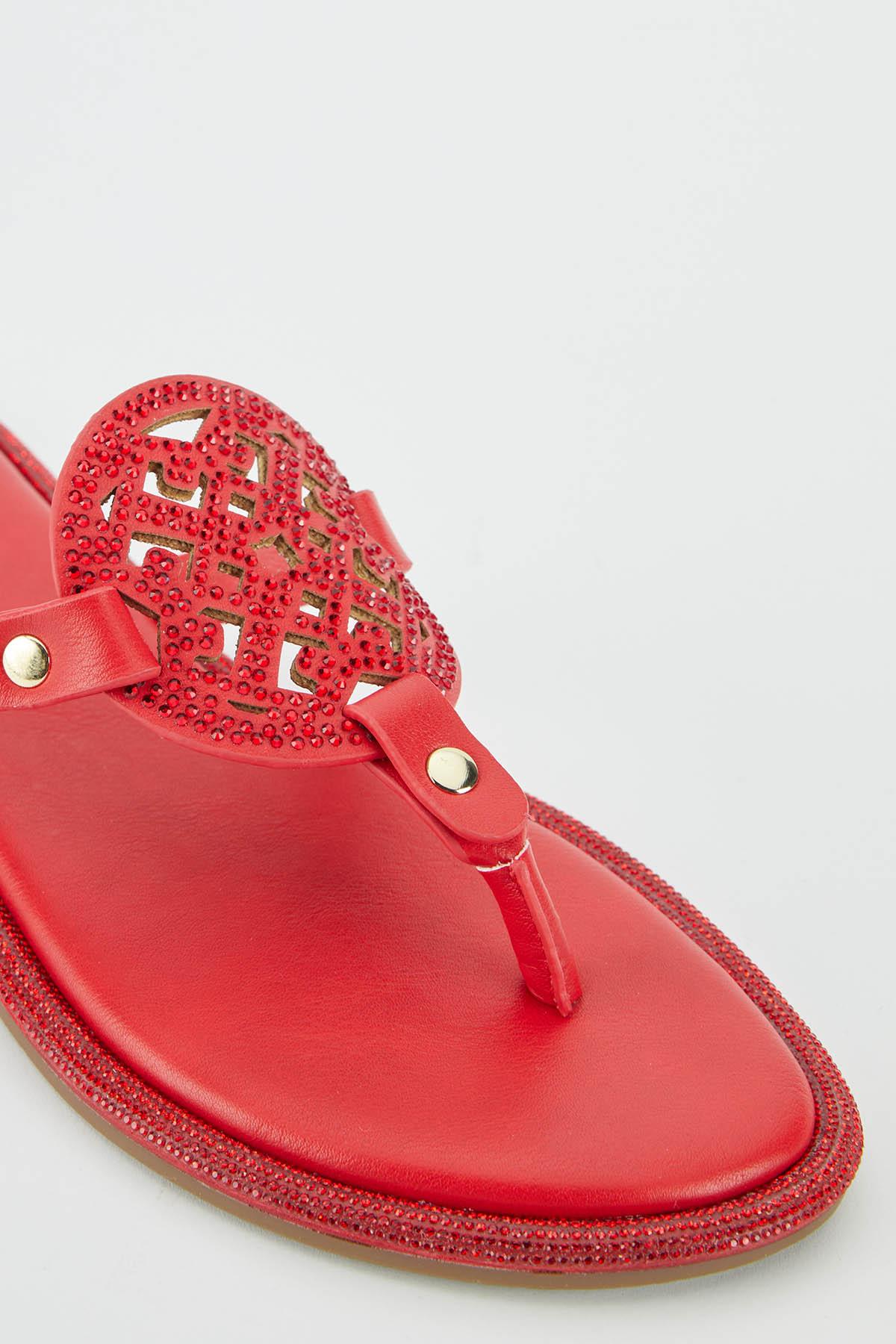 Cato Fashions | Cato Rhinestone Medallion Sandals