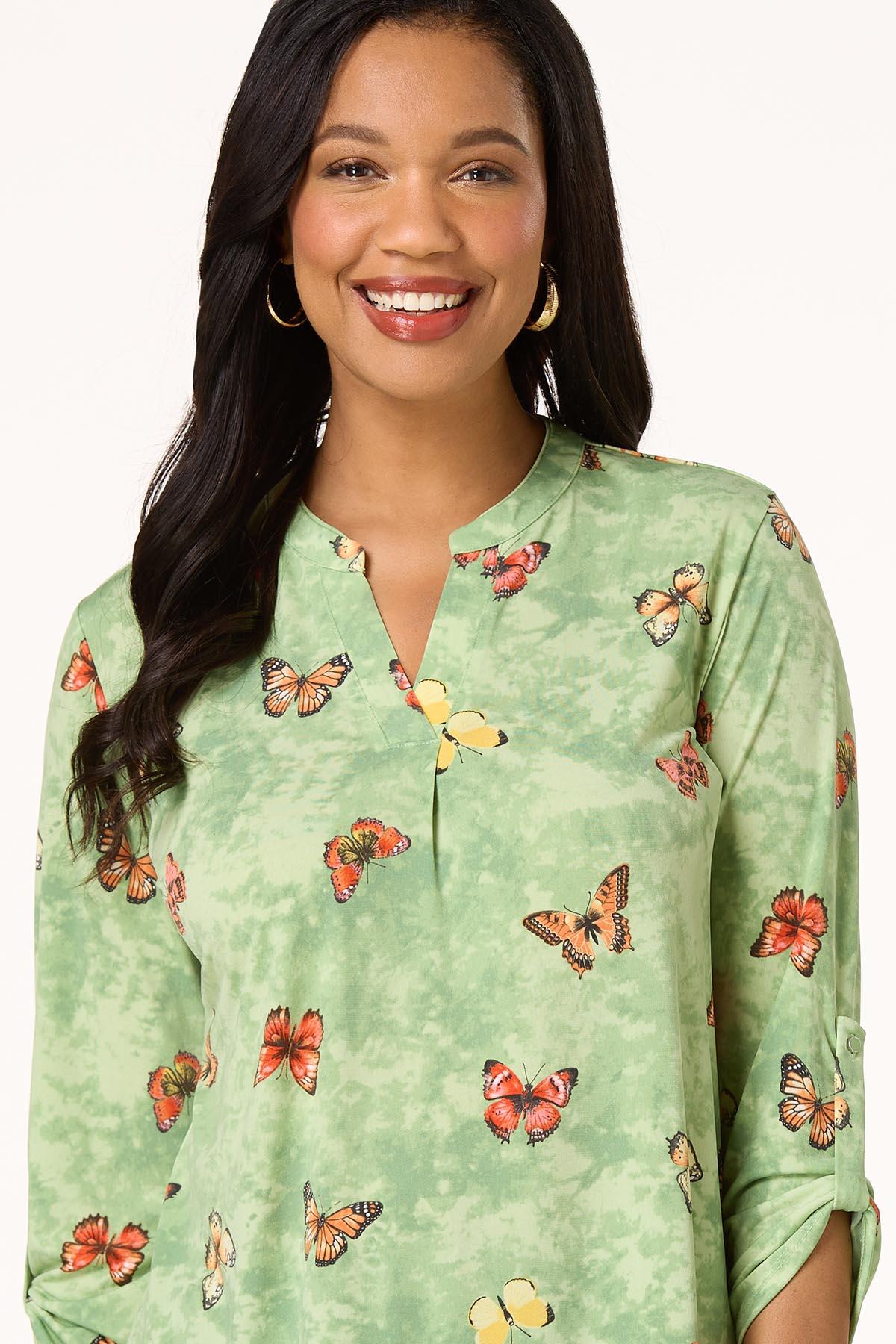 セール・キャンペーン | Fashions Cato Cato Top High-Low Butterfly Clothing