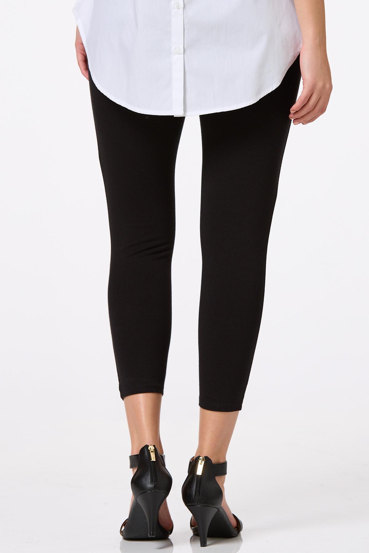  Cato Fashions | Cato Solid Cropped Leggings