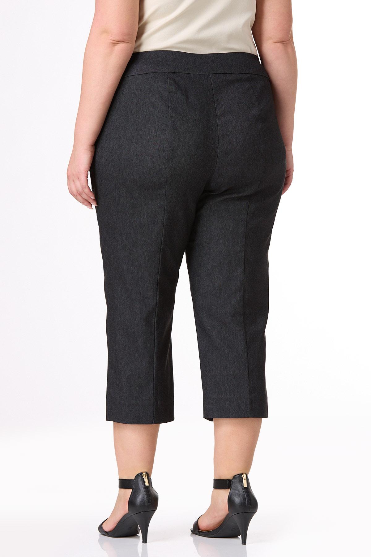  Cato Fashions | Cato Plus Size Cropped Dressy Denim Pants