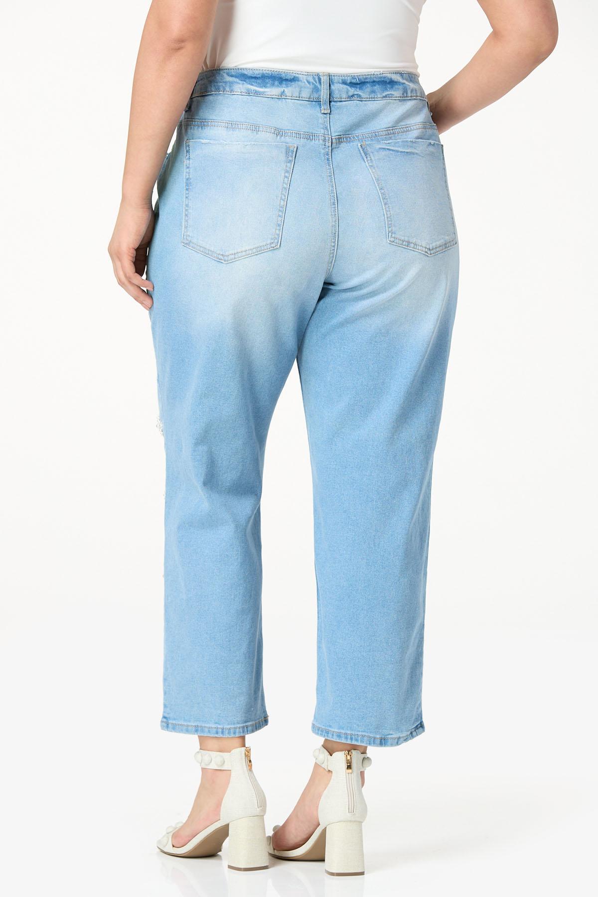  Cato Fashions | Cato Plus Petite Pearl Embellished Jeans